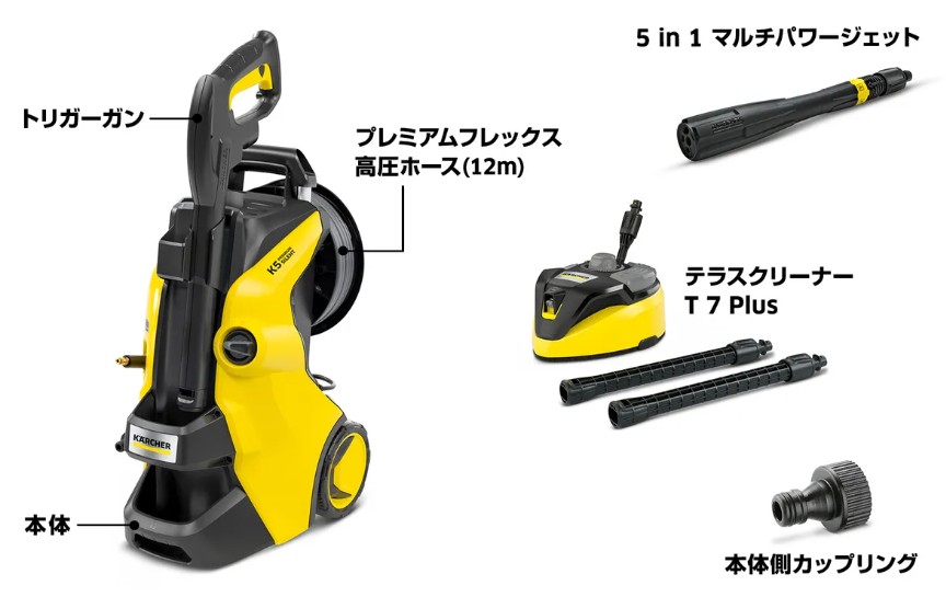 ケルヒャーK5 セット内容