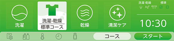 洗濯~乾燥